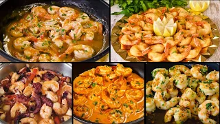 5 EASY RECIPES with SHRIMP to impress everyone. Don't do the same old thing!