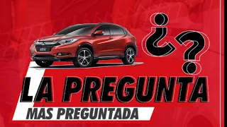 Honda HRV 2016-2020, La pregunta más preguntada de esta semana