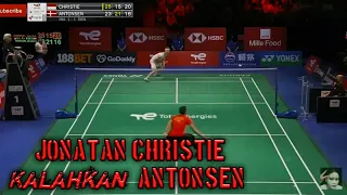 Jonatan Christie vs Andrens Antonsen | Thomas Uber Cup 2021