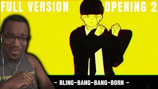 I'M ADDICTED | "Bling-Bang-Bang-Born" FULL Reaction MASHLE: MAGIC AND MUSCLES (Creepy Nuts)