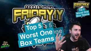 Top 5 Worst One-Box Blood Bowl Teams - Top 5 Friday (Bonehead Podcast)