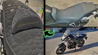 como TAPIZAR el ASIENTO de tu MOTO con un DISEÑO UNICO y EXCLUSIVO🏍 CREALITY falcon 2 & scan ferret