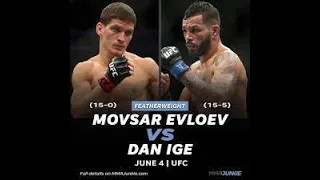 Дэн Иге против Мовсара Евлоева БОЙ В UFC 4/ UFC FIGHT NIGHT