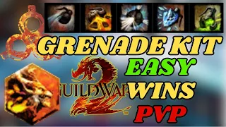 EASY WINS WITH GRENADE KIT FROM HOLOSMITH IN PVP GUILD WARS 2