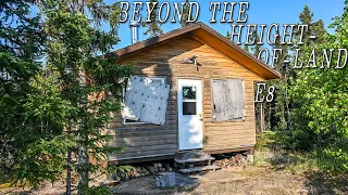 Beyond the Height-of-Land E.8 OFF-GRID CABIN Fishing Lodge | 25 Days in the Northern Manitoba Wild