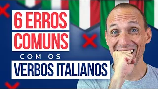 Como evitar 6 ERROS COMUNS com os VERBOS ITALIANOS I Aprender Italiano