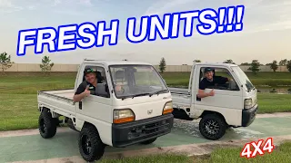 I Bought 2 EPIC Mini Trucks And Gave One To One Of My Best Friends!!!!  He Was Blown Away!!!