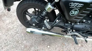 Moto Guzzi V7 II Soundcheck with Mistral Shorty Exhaust