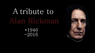 Celebrities Tribute to Alan Rickman...