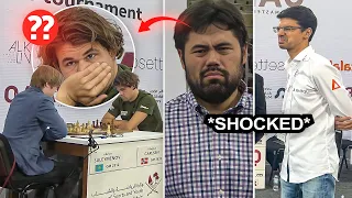 Super Grandmasters SHOCKED to see Magnus Carlsen LOSING