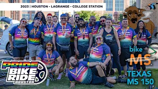 Pride Bike Ride - MS 150 2023 | The Story, Tips and Advice | Houston To La Grange To College Station