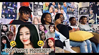 100 ICONIC moments in the HISTORY of TWICE (REACTION)