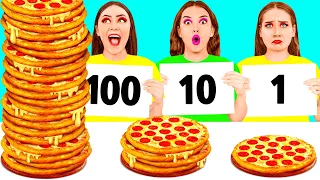 100 Couches de Nourriture Défi | Moments marrants par TeenTeam Challenge