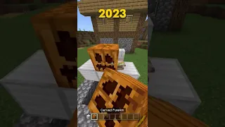 Minecraft 2023 vs 2050🤯 #shorts