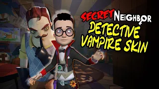 Secret Neighbor DETECTIVE VAMPIRE SKIN ("HALLOWEEN" OUTFIT Showcase)