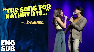 [Eng Sub Kathniel] Daniel Padilla singing for Kathryn Bernardo