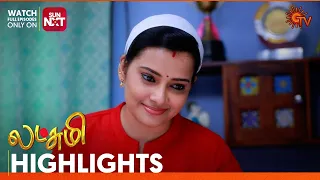 Lakshmi - Highlights | 15  May 2024 | New Tamil Serial | Sun TV