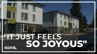 Residents grateful to move into new Vancouver affordable housing complex