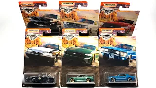 Lamley Showcase: Matchbox 2020 Mustang Set Mix 1