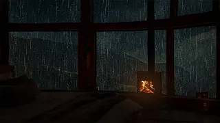 Deep Sleep Aid: Relaxing Rain Noise with Thunder to Help You Unwind and Achieve a Restful Sleep