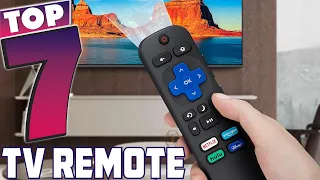 7 Best TV Remote: Top 7 Picks for Every Viewer