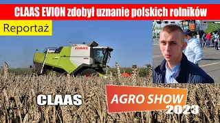 Kombajny CLAAS EVION zdobyły uznanie polskich rolników - rozmowa z Agro Show 2023