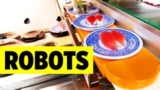 Restaurant Robots and Food 'Bullet Trains'