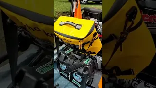 The best addition to my kayak! | Yakhacker cooler bag and paddle holder