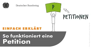 Einfach erklärt: Die Petition