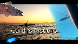 Garth's first trip on a kayak | EPIC SURFACE SMASH!!!