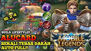 Build Lifestyle Alucard! Sekali Tebas Darah Auto Langsung Full! ~ MLBB