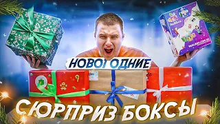 Огромный НОВОГОДНИЙ РАЗВОД! Заказал ВСЕ Новогодние СЮРПРИЗ БОКСЫ на 15 000 р!