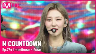[mimiirose - Rose] #엠카운트다운 EP.774 | Mnet 221013 방송