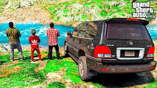 ОТЕЦ И СЫН В GTA 5 - ШКОЛЬНИК ПОЕХАЛ НА РЫБАЛКУ С ПАПОЙ И ДЯДЕЙ САЙМОНОМ ! ⚡ГАРВИН