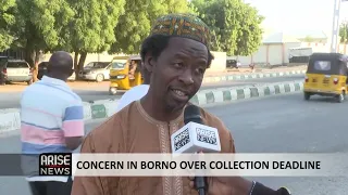 CONCERN IN BORNO OVER PVC COLLECTION DEADLINE