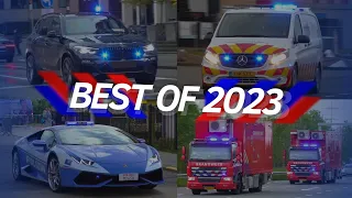 BEST VIDEOS OF 2023! - Many EMERGENCY SERVICES urgently in 2023! | 112 Zeeland 🚨