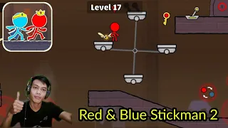 Red and Blue Stickman 2 - Level 1 to Level 20