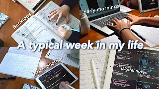 STUDY VLOG | a typical week in life of a JEE ASPIRANT💜 | study cozy