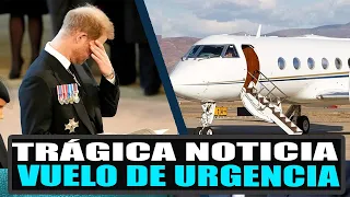 EL PRÍNCIPE HARRY DECRETA UN VUELO INMEDIATO A LONDRES TRAS UNA PÉRDIDA TRÁGICA