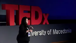 Laughter as a forbidden fruit | Sofia Moutidou | TEDxUniversityofMacedonia