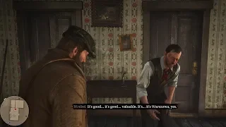 Red Dead Redemption 2 - Arthur Beats Up & Robs Polish Guy Wrobel (Funny Mission) PS4 Pro