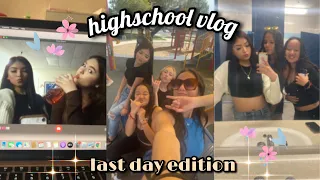 highschool vlog | sophomore year (spring assembly, last day, car ride)