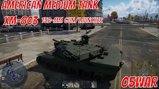 Warthunder XM-803 American medium tank