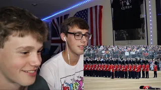 Americans React to Trooping the Colour!