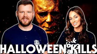 My girlfriend watches Halloween Kills (2021) for the FIRST time