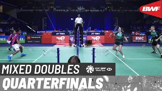 YONEX French Open 2022 | Gicquel/Delrue (FRA) [6] vs. Kusharjanto/Kusumawati (INA) | QF