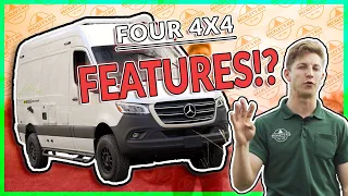 FOUR 4X4 Features!! 2022 Pleasure-Way Rekon 4X4 Camper Van Walkthrough | Beckley's RVs