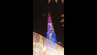 СУПЕР Лазер ШОУ на Бурдж Халифа. Вы это видели? Super light show on Burj Halifa. Must see!  KATE BY