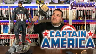 CAPTAIN AMERICA Avengers Endgame Legacy Replica by IRON STUDIOS | Statue Unboxing & Review