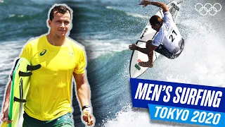 Enjoy the exciting Round 2 Heat 2 of men's surfing! 🏄🏼‍♂️